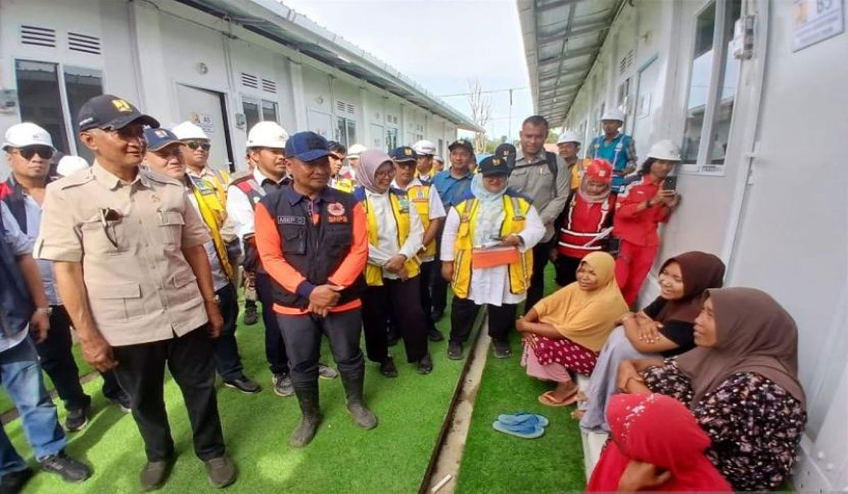 Gerak Cepat Waskita Karya dan Kementerian PU, Puluhan Huntara di Aceh Utara Tuntas Dibangun